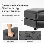 Furmax Waiting Room Chairs Faux Leather Office Guest Chair