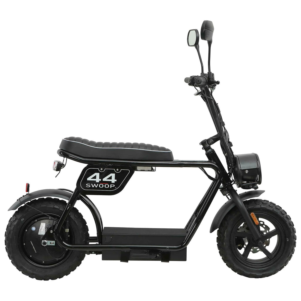 Swoop Elektrische Bromfiets Turbo 2000W Zwart