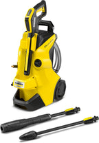 Kärcher K 4 Power Control Flex Car & Home Pressure Washer, Pressure: max. 130 bar, Flow Rate: 420 l/h, Area: 30 m²/h, Water Filter, Weight: 11.5 kg, Dirt Blaster, Spray Lance, incl. Home Kit & Car Kit