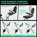 USLIM Foldable Exercise Bike Stationary Bikes
