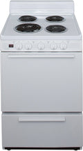 Premier 24 inch Electric Range (White)