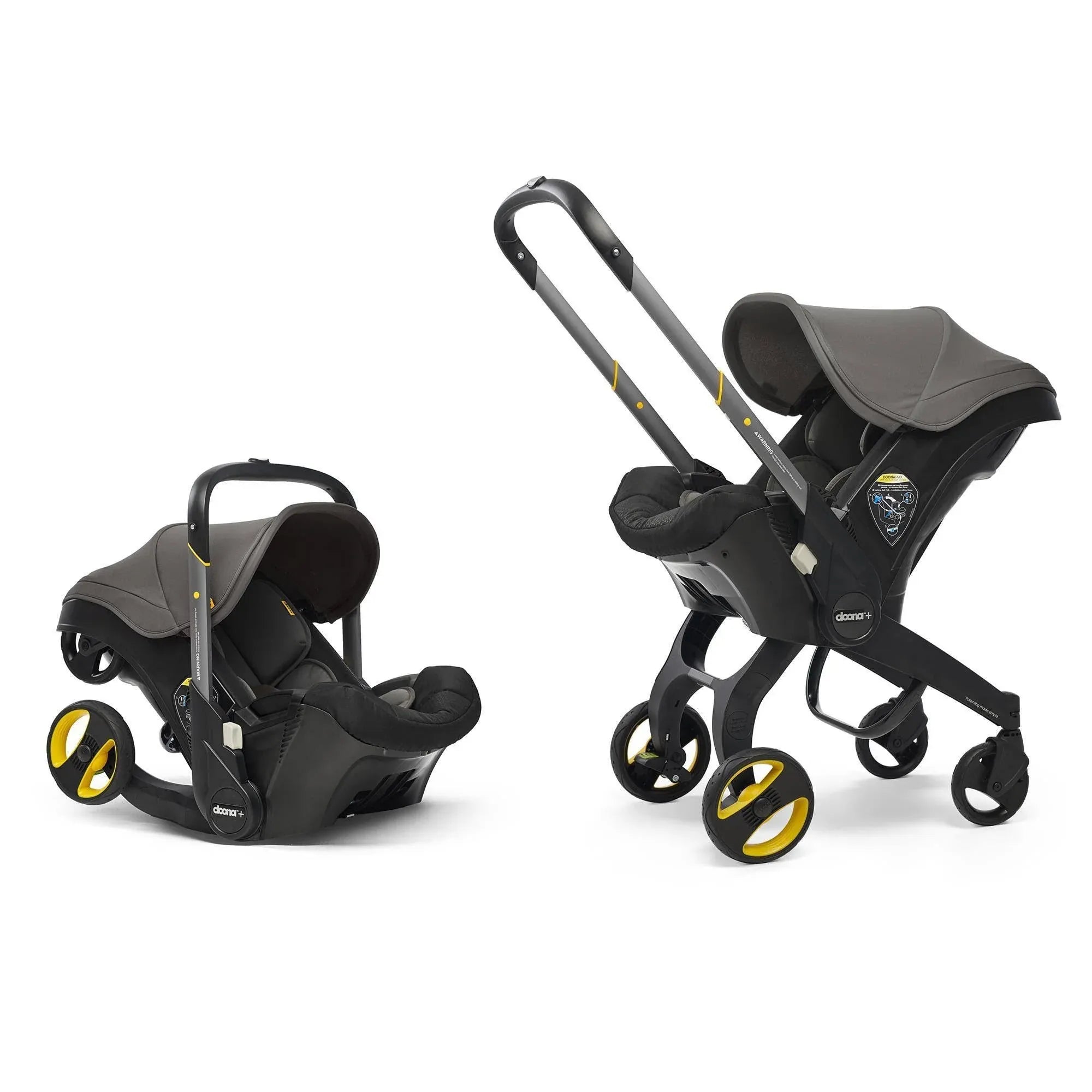 Doona Infant Car Seat u0026 Stroller - Grey Hound