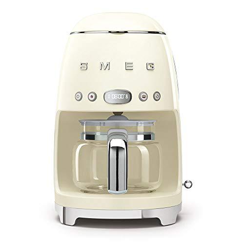 Smeg Retro Style Coffee Maker Machine, 173 x 128 x 113, Cream