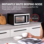 TOSHIBA 4-in-1 ML-EC42P(SS) Countertop Microwave Oven, Smart Sensor, Convection, Air Fryer Combo, Mute Function, Position Memory 13.6" Turntable, 1.5 Cu Ft, 1000W, Silver