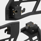 Off Road Safari Tubular Doors Compatible with 2018-2023 Wrangler JL 4 Door �� Set of 4 Fat Tube Half Doors for Adventure