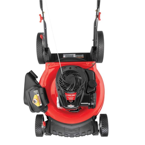 Troy-Bilt TB100 Lawn Mower, 140cc Briggs & Stratton Engine, 11′′ Rear Wheels, TriAction System