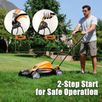 LawnMaster Electric Lawn Mower 12AMP 19-Inch ME1218X.01