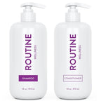 2025 Shampoo and Conditioner Set for Stronger Hair – Vegan  Clinically Tested Biotin Shampoo with Nourishing Oils and Vitamins – Rose Hips 14oz (Pack of 2)