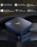 Kamrui Mini PC, AK1 Pro 12GB RAM 256GB SSD