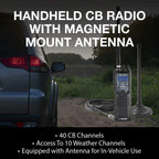 Cobra HHRT50 Road Trip CB 2-Way Handheld Emergency Radio
