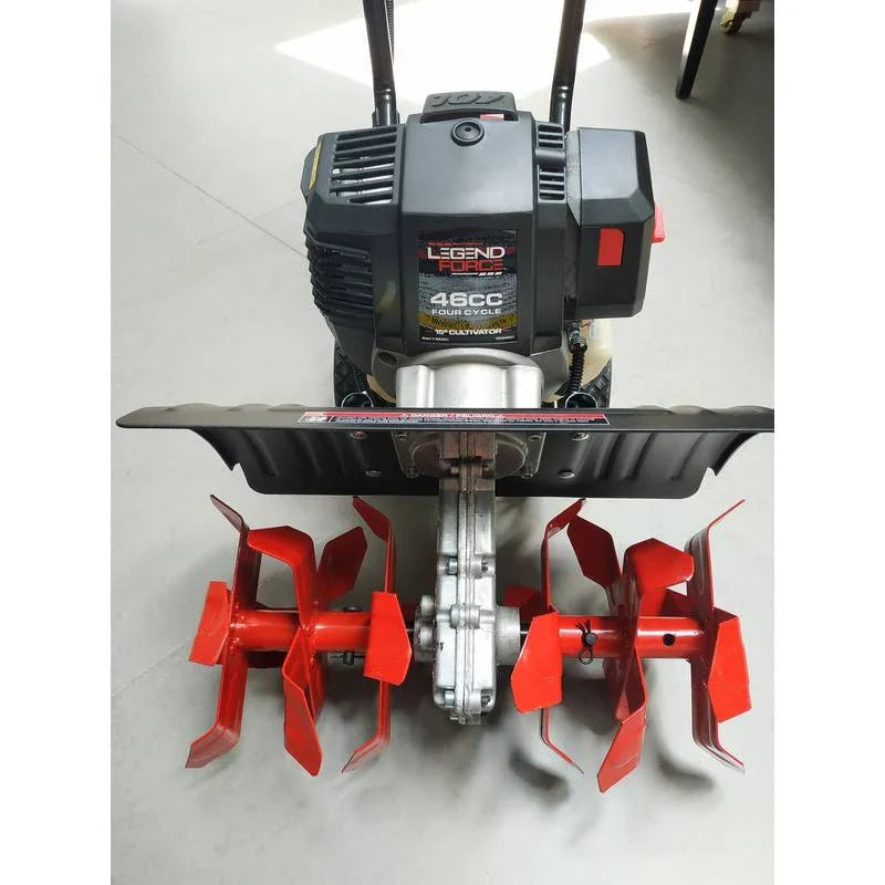 Legend Force A063001 15 in. 46 CC Gas Powered 4-Cycle Gas Cultivator