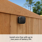 Blink Outdoor 4 Smart Security Camera (4th Gen) – Wire-Free, 1080p HD, 2-Year Battery, Night Vision, Alexa Compatible, 3-Pack