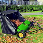 John Deere 42′′ Tow-Behind Lawn Sweeper, 24 cu. ft. Capacity, Adjustable Brushes