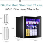 Antarctic Star Mini Fridge Cooler 60 Can Beverage Refrigerator