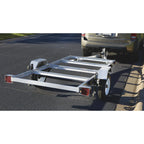 Ultra-Tow 4ft. x 8ft. Folding Aluminum Utility Trailer Kit-1170Lb. Load Capacity 3806S109