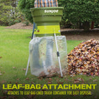 Sun Joe Electric Leaf Mulche up to 55-Gallons per Minute, Adjustable Control Dial