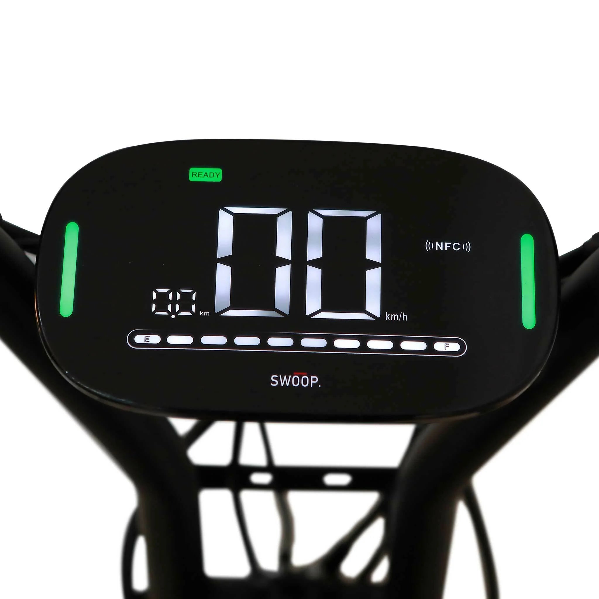Swoop Elektrische Bromfiets Turbo 2000W Zwart