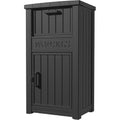 LHBGO Package Delivery Box for Outside, Storage Box with Lockable Secure