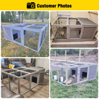 Aivituvin Rabbit Outdoor Playpen Enclosure