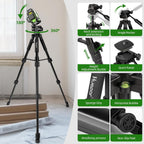 Huepar 360 Self Leveling Rechargeable Lazer Level with Tripod