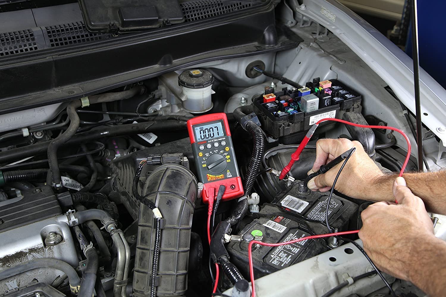 Power Probe Professional Electrical Test Kit - Red
