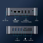DreamQuest Mini Desktop Computer Windows 11 Pro Preinstalled