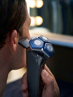 2025 Philips Norelco – Shaver 7200, Rechargeable Wet & Dry Electric Shaver with SenseIQ Technology and Pop-up Trimmer – Black