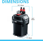 407 Perfomance Canister Filter – for Aquariums Up to 100 Gallons – Aquarium Canister Filter