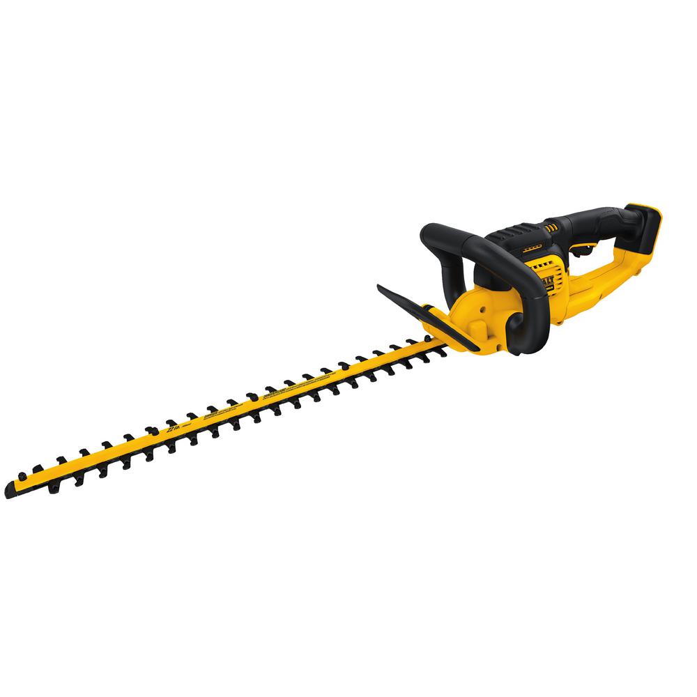 DEWALT 22 in 20V MAX LithiumIon Cordless Hedge Trimmer Tool Only with Bonus 20V MAX LithiumIon Starter Kit Included
