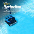 Dolphin Nautilus CC Plus Wi-Fi Automatic Robotic Pool Vacuum Cleaner, Always Cleaning, Never Charging, with Wall Climbing Scrubber Brush, Ideal for In-Ground Pools up to 50 FT in Length
