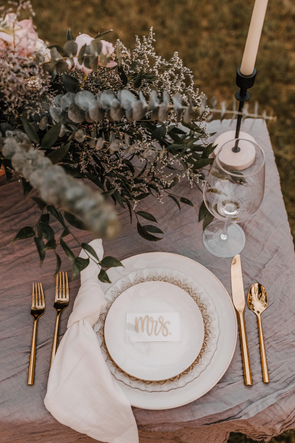 Rectangle Acrylic Place Cards