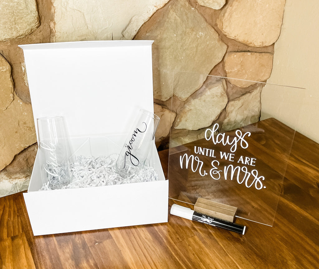 Small Custom Engagement Box