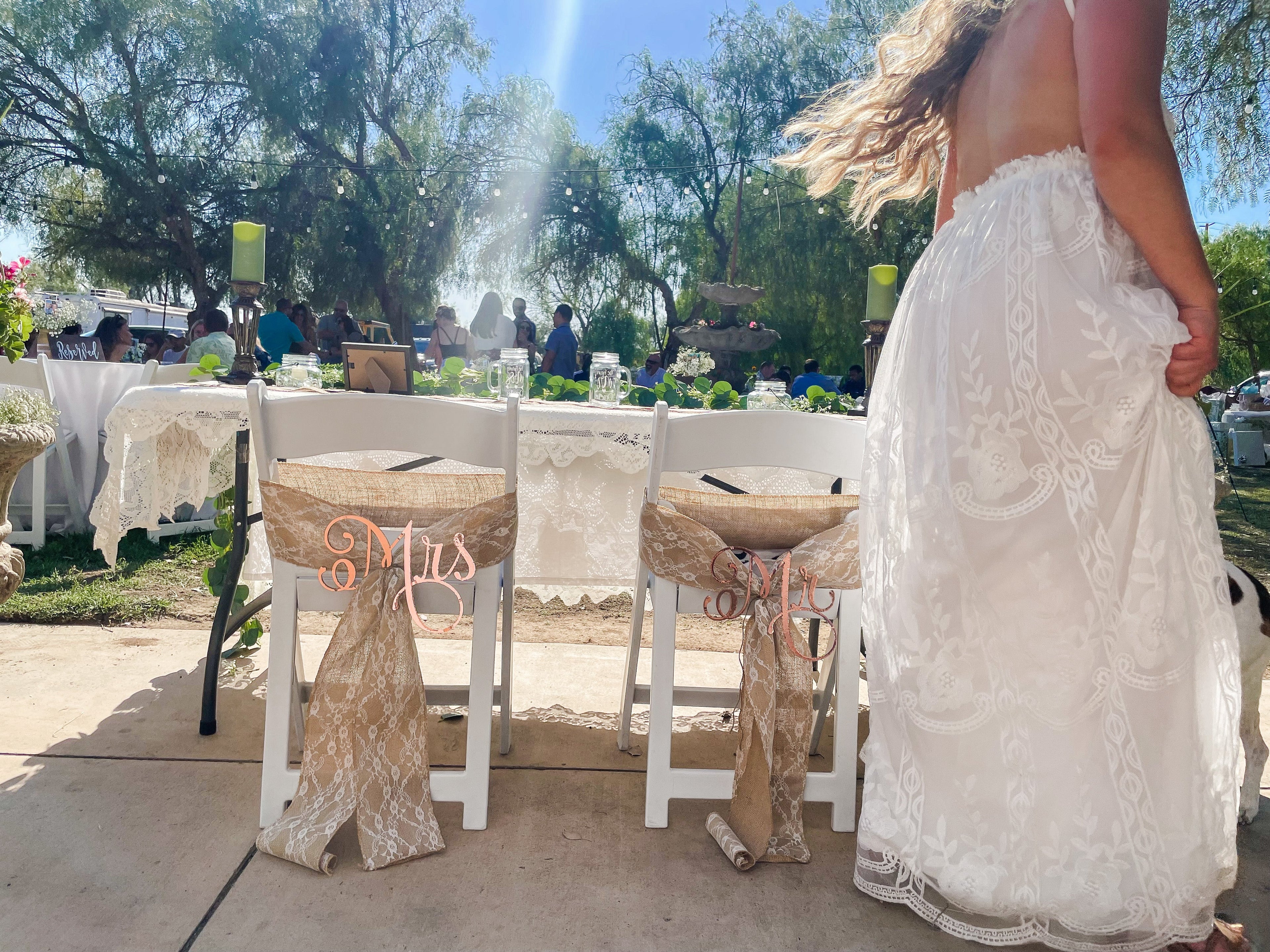 Mr. & Mrs. Chairbacks