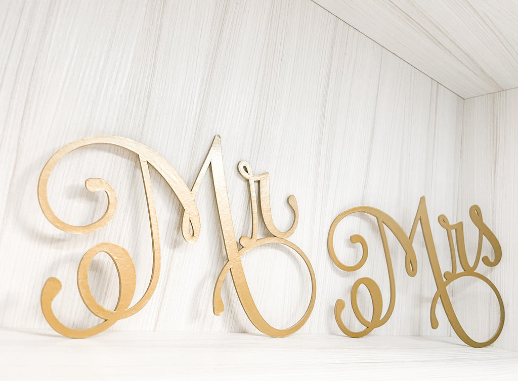 Mr. & Mrs. Chairbacks