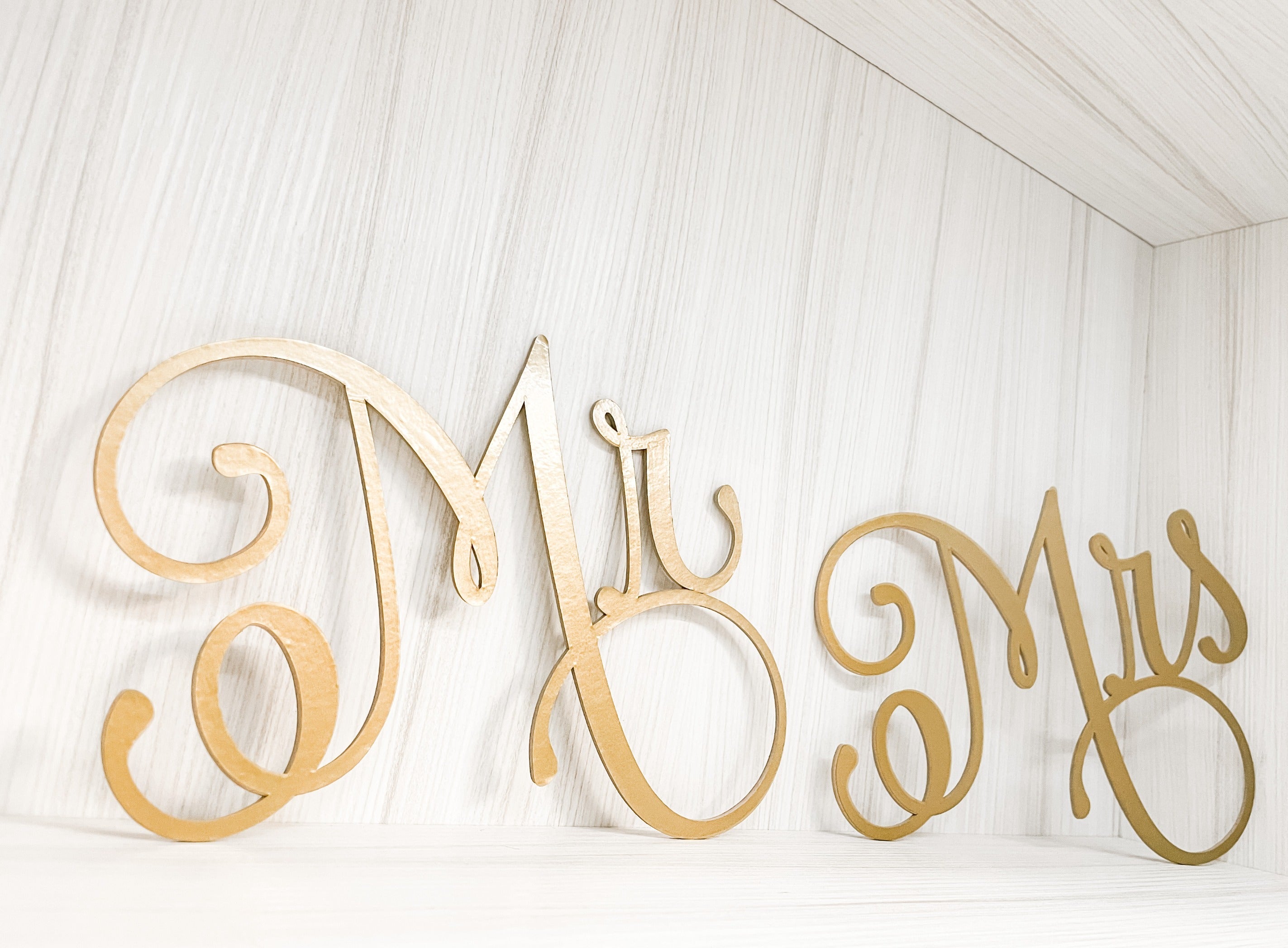 Mr. & Mrs. Chairbacks