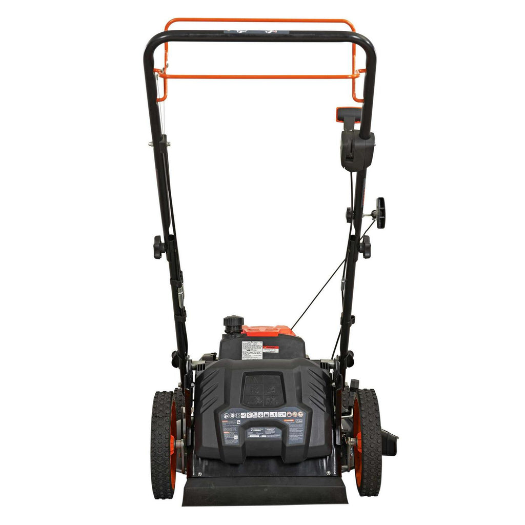 YARDMAX YG2860 22′′ 201cc 3-in-1 Gas Self-Propelled Lawn Mower with CVT and High Wheels