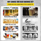 VEVOR Electric Brewing System 9.2 Gal/35 L Brewing Pot All-in-One Home Beer Brewer w/Pump - 9.6Gal