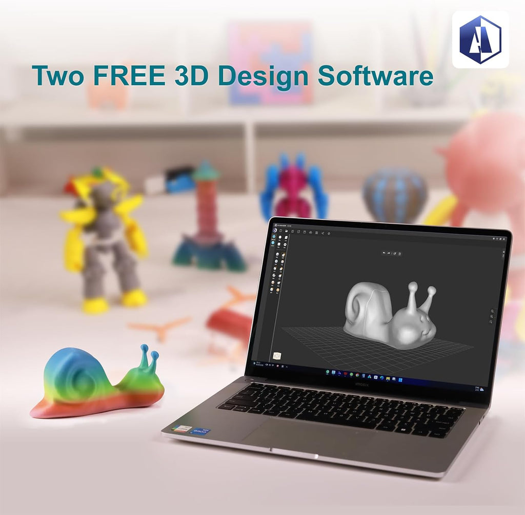 AOSEED 3D Printer for Kids and Beginners, Fully Assembled High-Speed 3D Printer