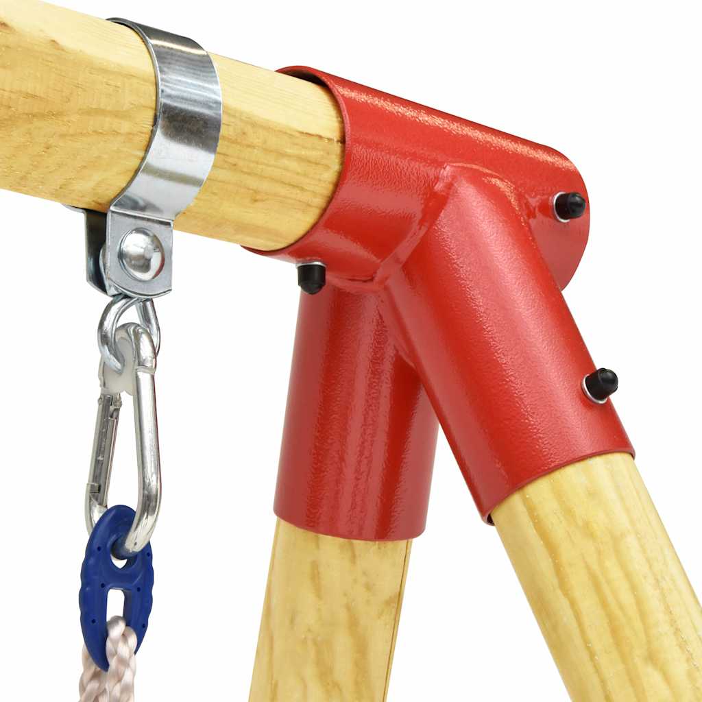 Kids Wooden Swing Set