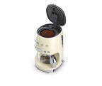 Smeg Retro Style Coffee Maker Machine, 173 x 128 x 113, Cream
