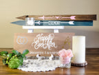 Small Ceremony or Reception Markers | Wood