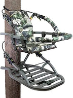 Summit Viper SD Climbing Treestand �� Lightweight Aluminum, Foam Padded Seat, 300 lbs Capacity, Includes Safety Harness