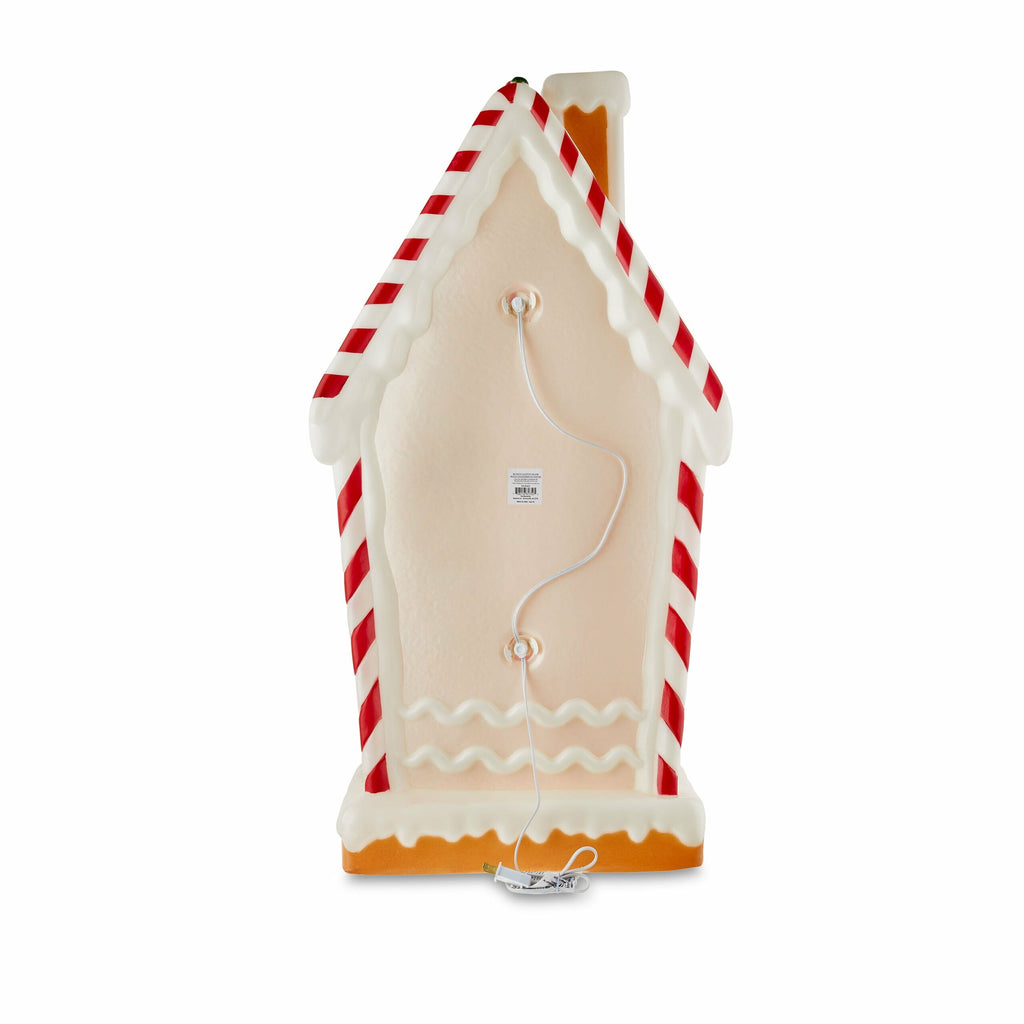 Holiday Time 36′′ Blow Mold Light-Up Gingerbread House Decoration