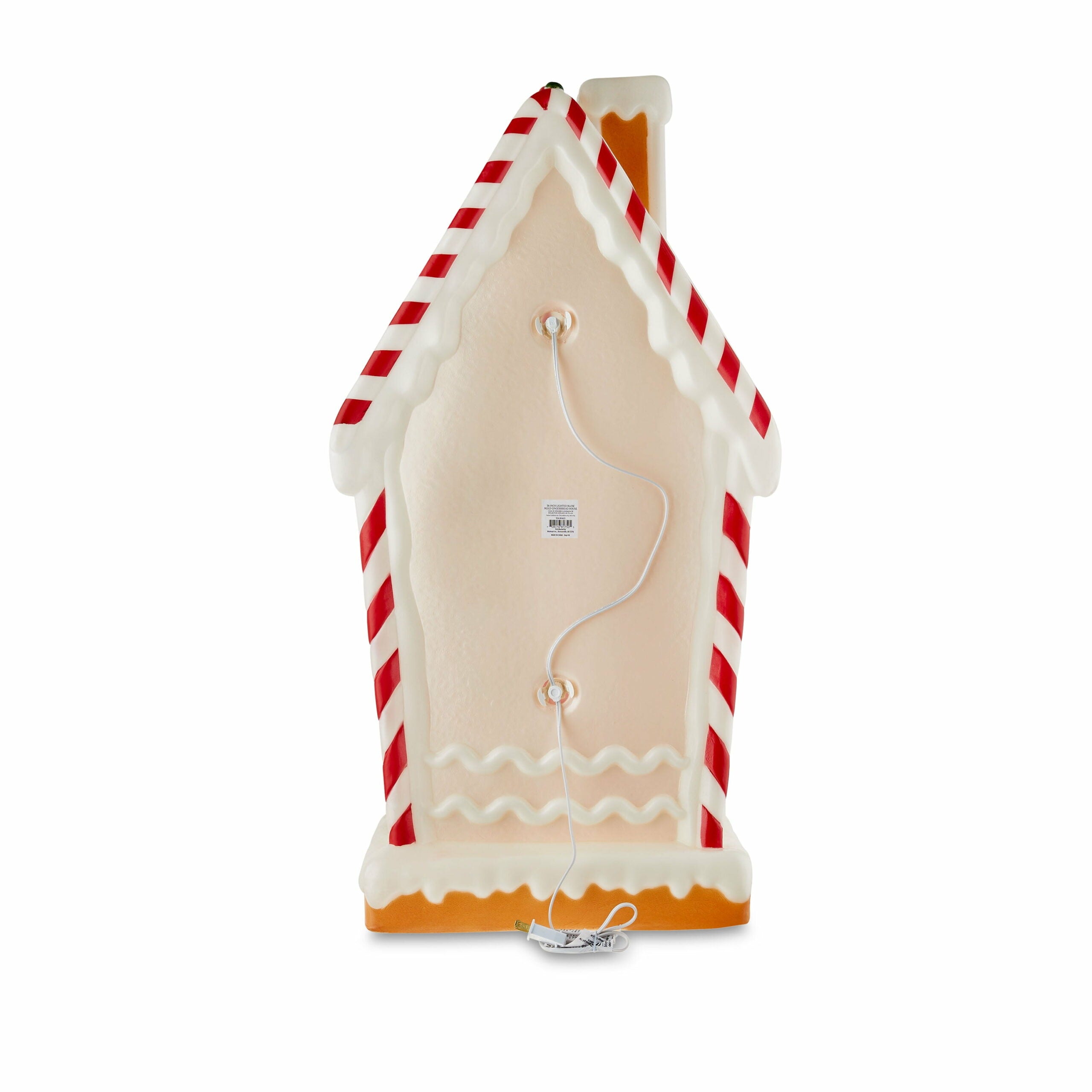 Holiday Time 36′′ Blow Mold Light-Up Gingerbread House Decoration