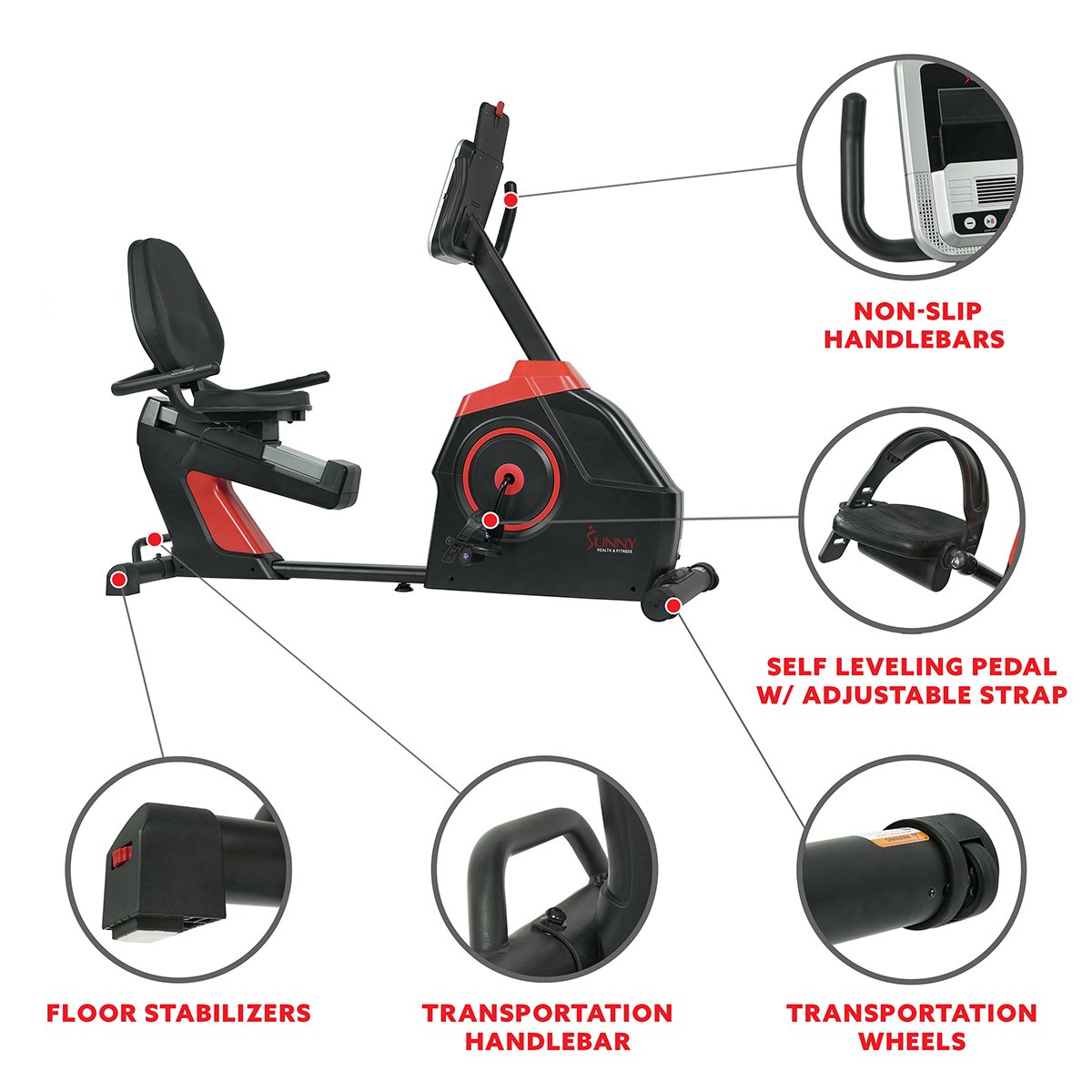 EvoFit Cardio Recumbent Bike