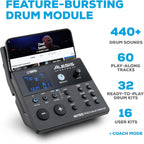 Nitro Max Electric Drum Set with Mesh Pads & Bluetooth