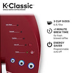 Keurig K-Classic Single Serve K-Cup Pod Coffee Maker – Rhubarb