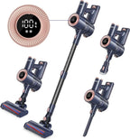 Homeika Cordless Vacuum Cleaner H016, 20Kpa Suction, 200W Motor, 1.5L Capacity, LED Display, Blue