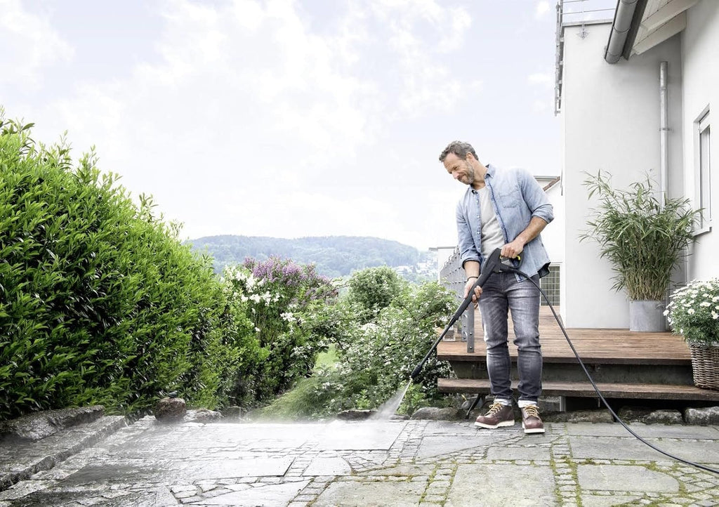 Krcher hogedrukreiniger K 7 Premium Power Home, druk: 180 bar, debiet: 600 l/h, oppervlaktecapaciteit: 60 m/h, vermogen: 3.000 W, slanghaspel, met pistool, vuilvreter, spuitlans