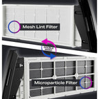Profile 4.8 cu. ft. UltraFast Combo Washer Dryer with Ventless Heat Pump Technology in Carbon Graphite